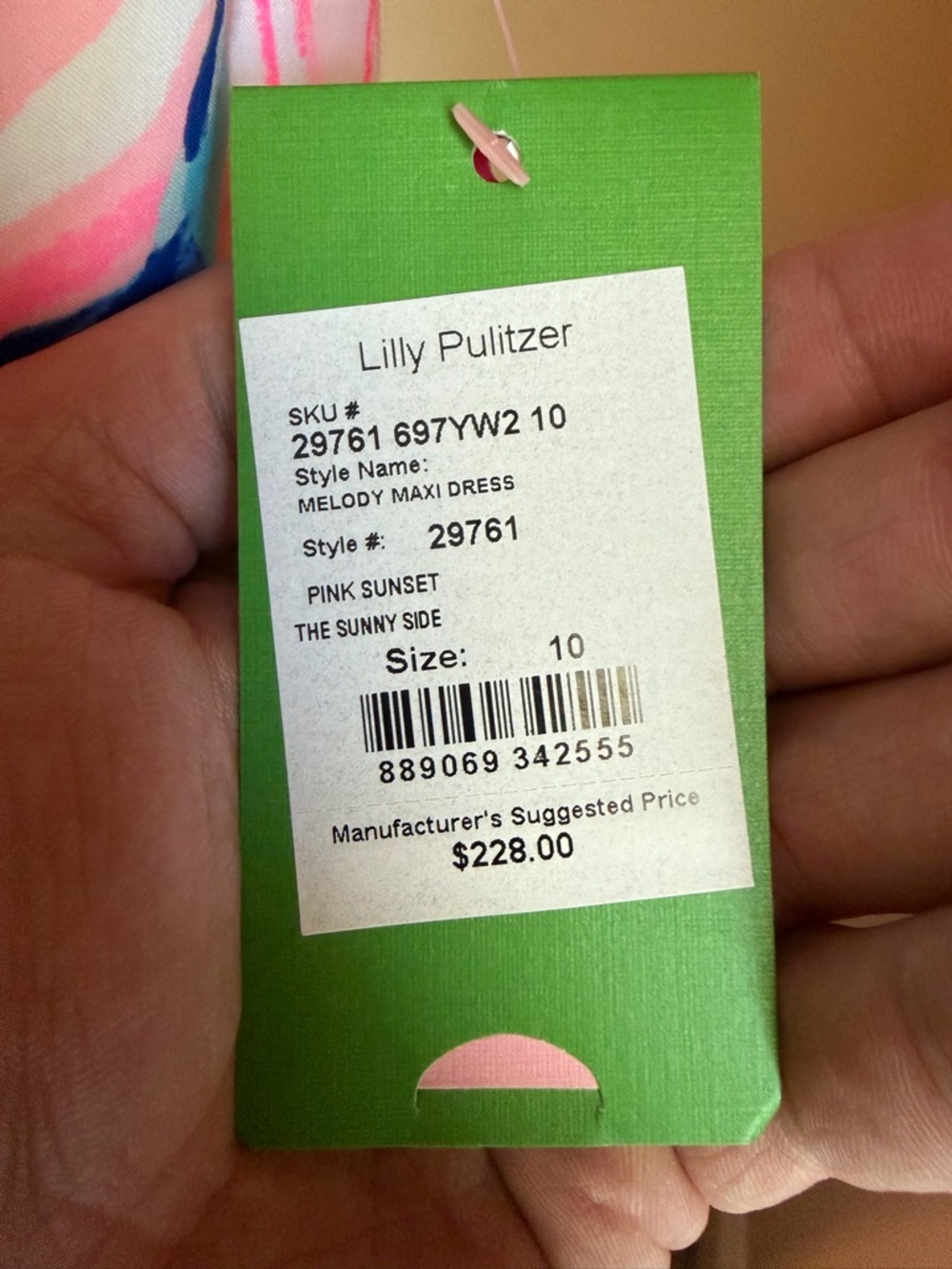 Lilly Pulitzer NWT Melody Multi-Color Maxi Dress in The Sunny Side - Picture 3 of 3